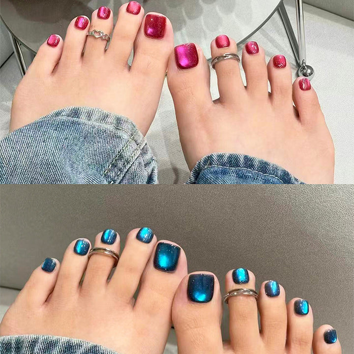 French Tip Press-On Nail Set Karnz