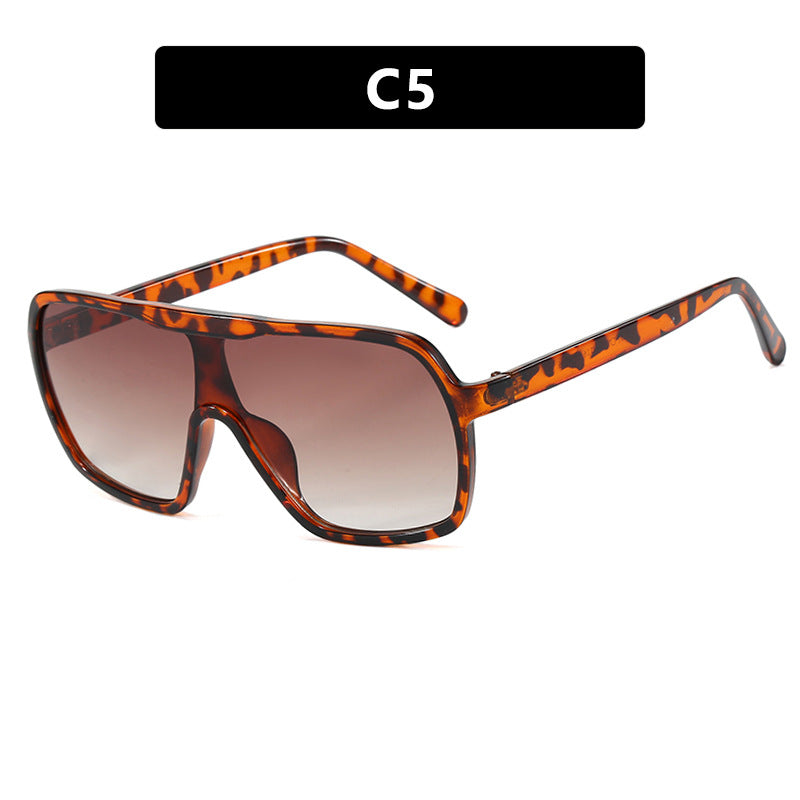 Damen oversized Sonnenbrille mit breitem Rahmen Karnz