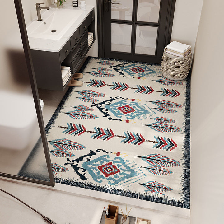 Tribal-Muster-Badezimmermatte Karnz