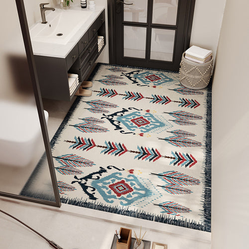 Tribal-Muster-Badezimmermatte Karnz