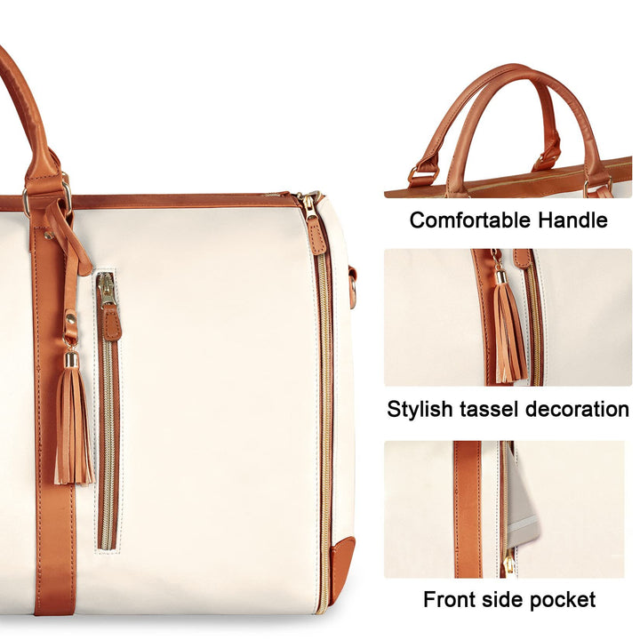 Stilvolle Reise-Tasche mit Integriertem Anzugfach Karnz