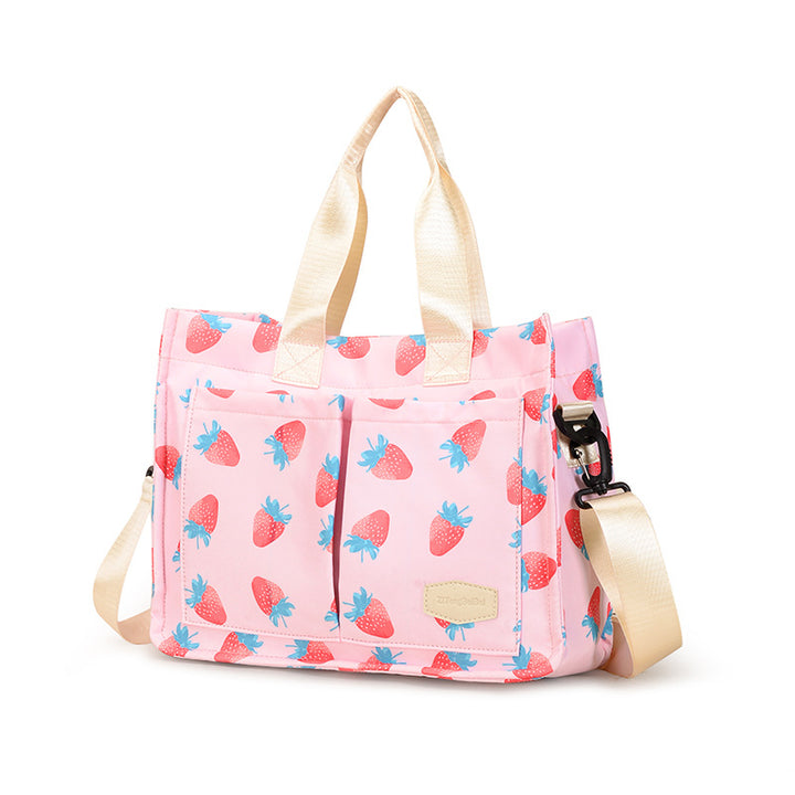 Verspielt bedruckte isolierte Lunch-Tasche Karnz