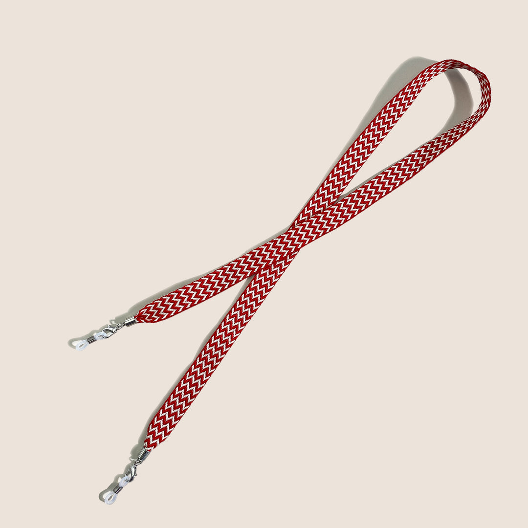 Verstellbarer gemusterter Brillenband Karnz