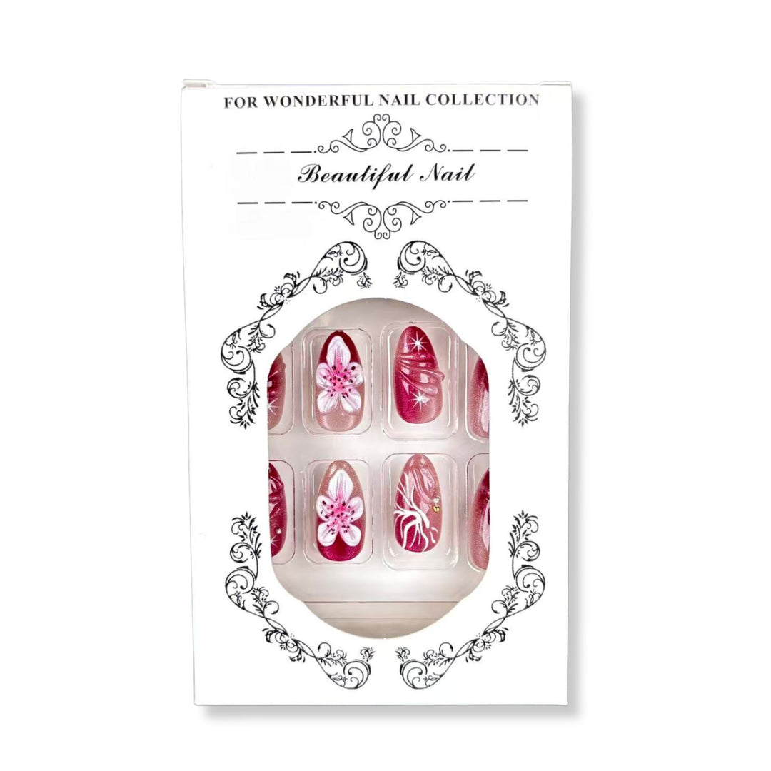 Dekoratives Floral Nail Art Set