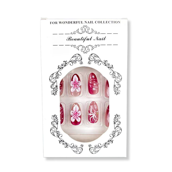 Dekoratives Floral Nail Art Set