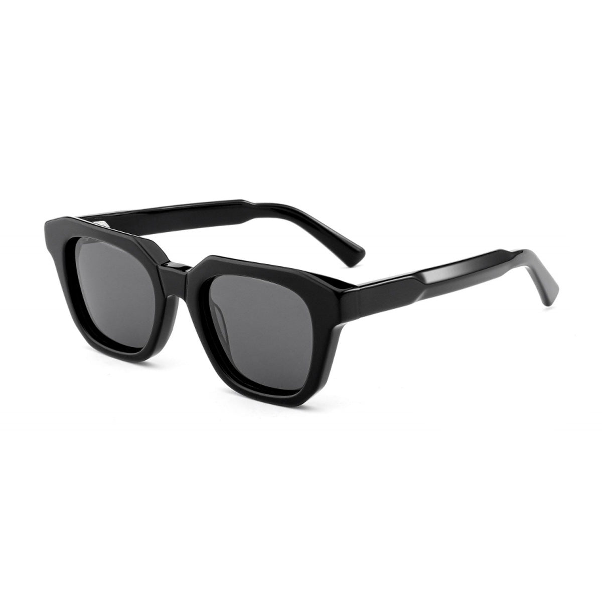 Damen quadratische Sonnenbrille im modischen Acetat-Design Karnz