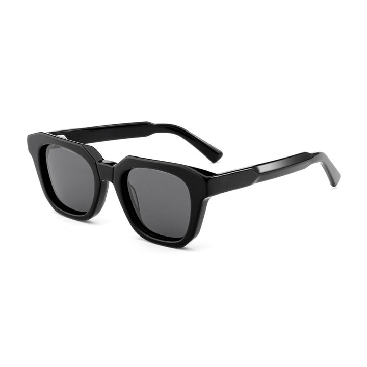Damen quadratische Sonnenbrille im modischen Acetat-Design Karnz