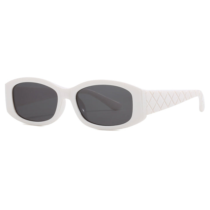 Damen Modische Retro-Sonnenbrille mit quadratischer Fassung Karnz