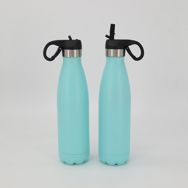Damen Edelstahl-Isolierflasche mit auslaufsicherem Deckel Karnz