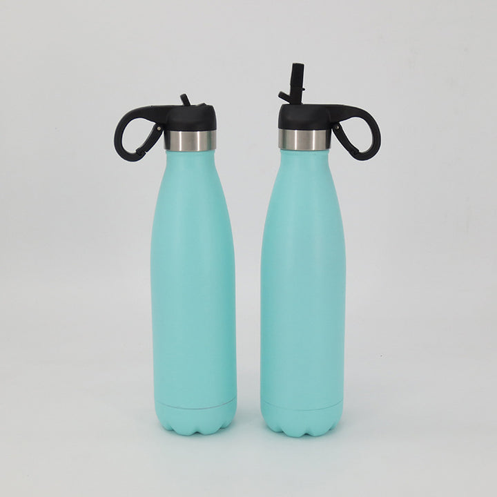 Damen Edelstahl-Isolierflasche mit auslaufsicherem Deckel Karnz
