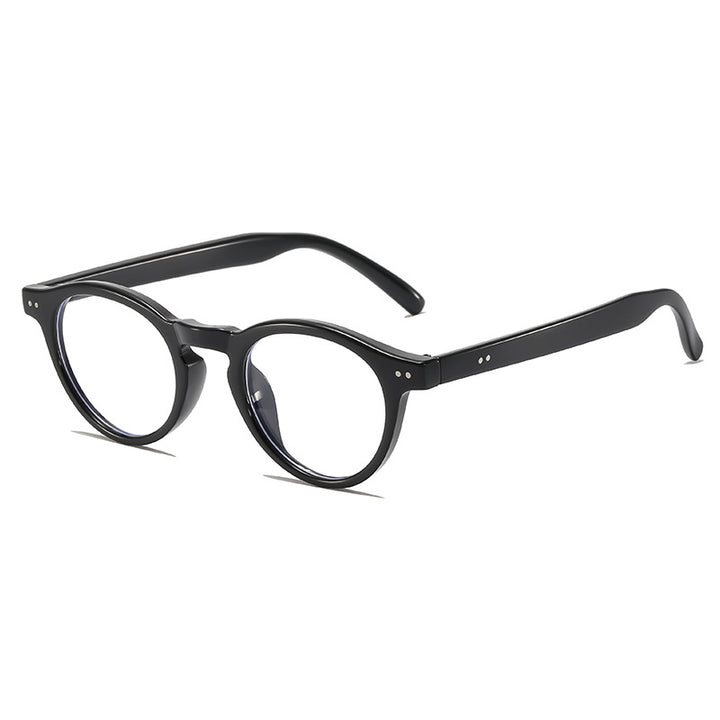 Vintage-inspirierte klare Rahmenbrille Karnz