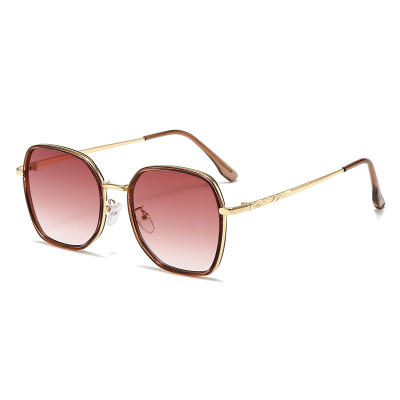 Elegante geometrische Sonnenbrille