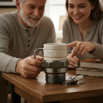 Lustige Kaffeetasse im Schraubengewinde-Design Karnz