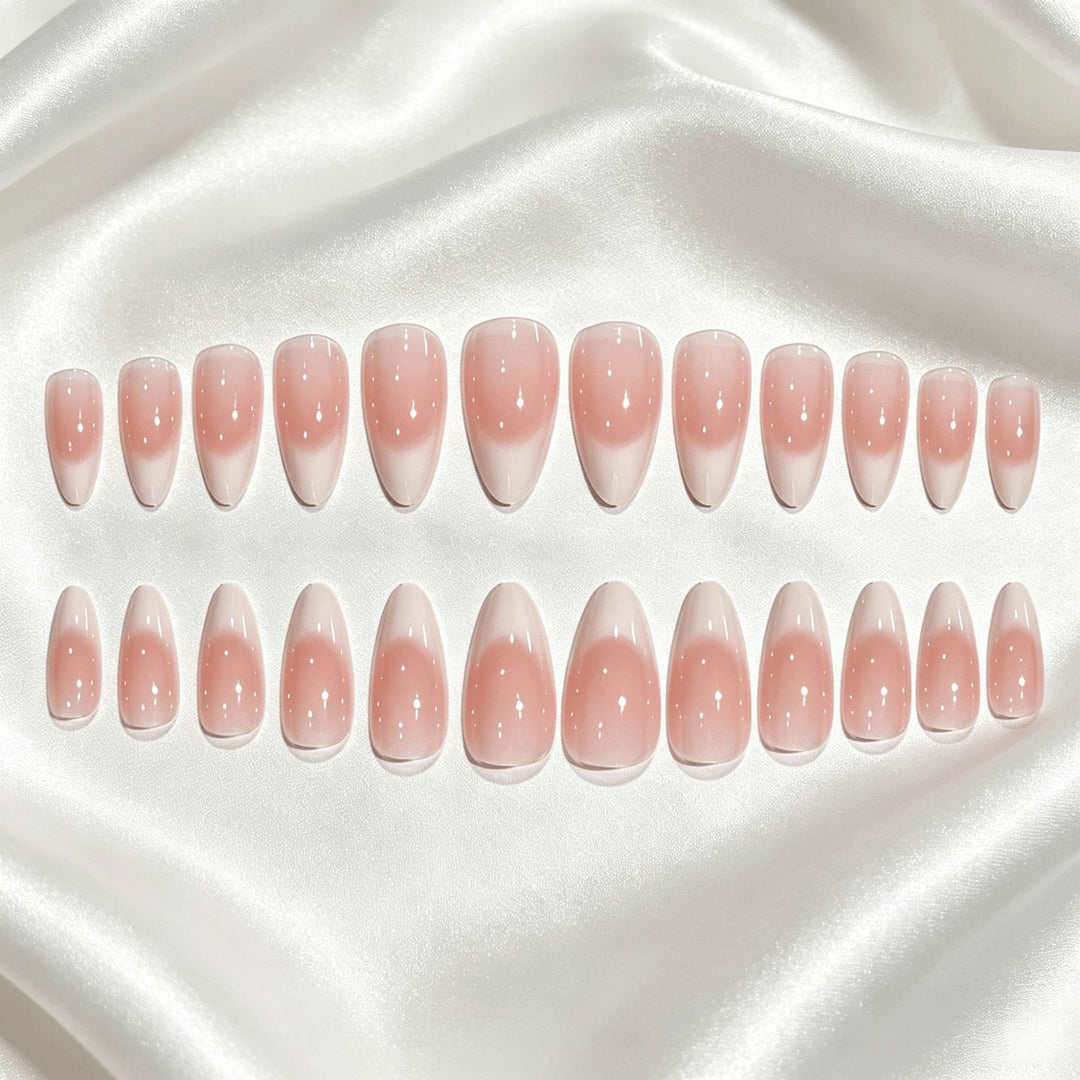 French Tip Soft Gel Nail Tips Kollektion Karnz
