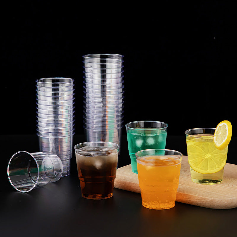 Unisex Einweg-Transparente Trinkbecher Karnz