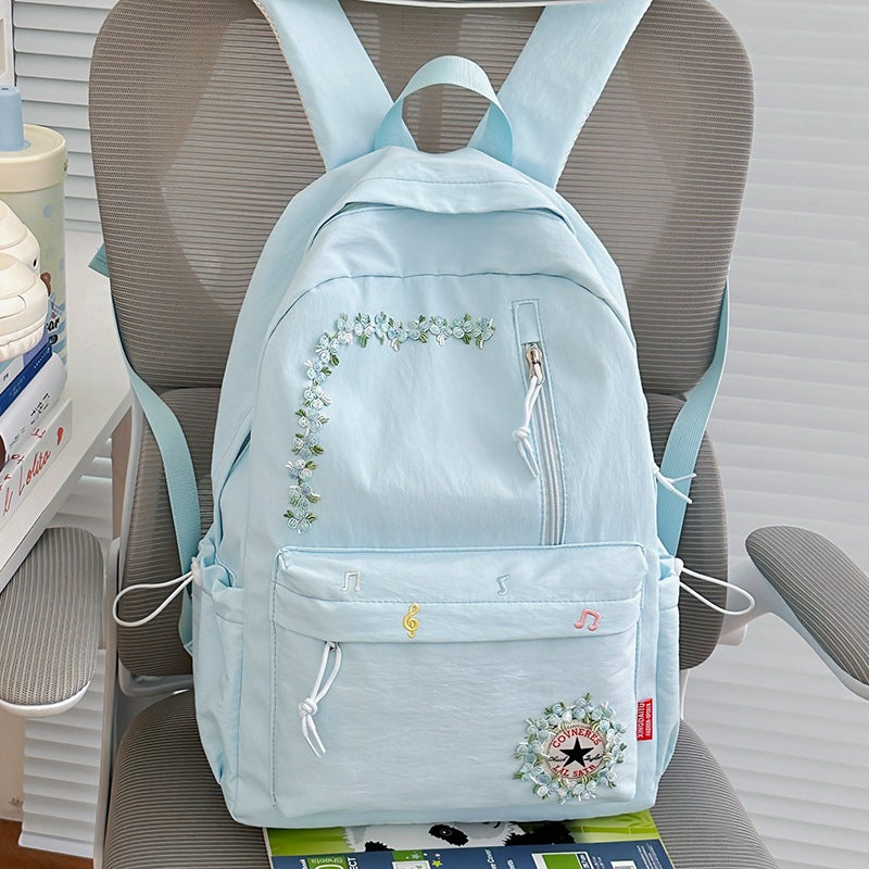 Blumenbestickter Rucksack Karnz 1791205140