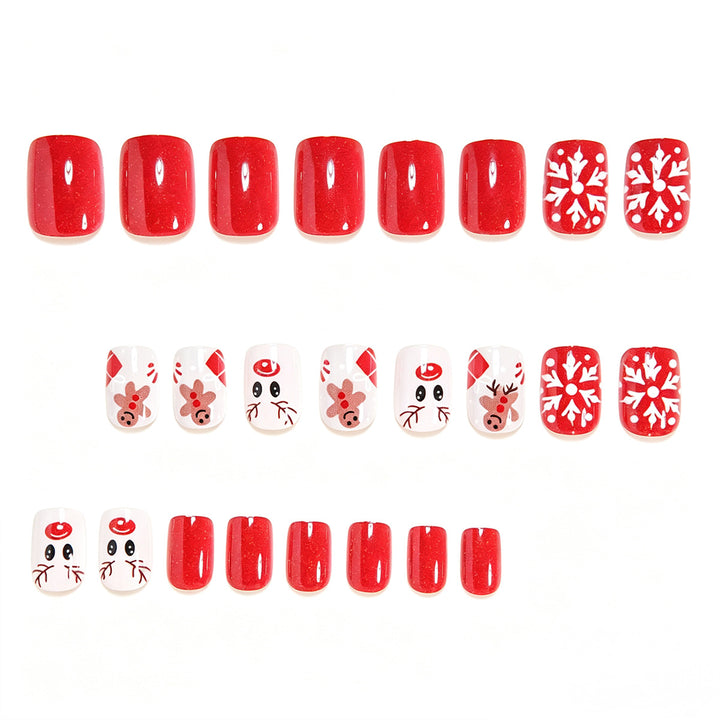 Festliches thematisiertes Press-On Nail Art Set Karnz 1788858489