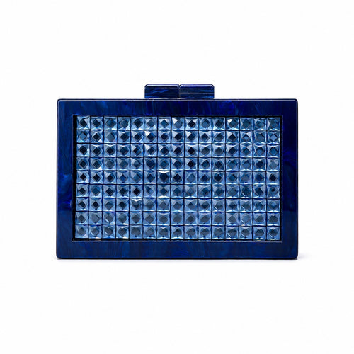 Glamouröse Acryldiamant-Clutch