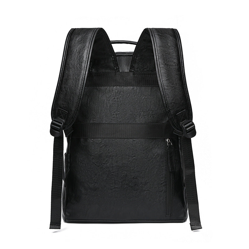 Premium Leder Laptop Rucksack Karnz