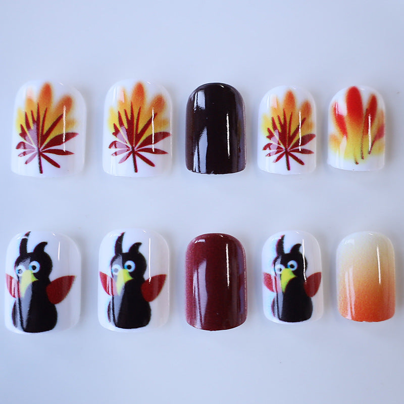 Festliches Thanksgiving Nagelkunst-Kit Karnz