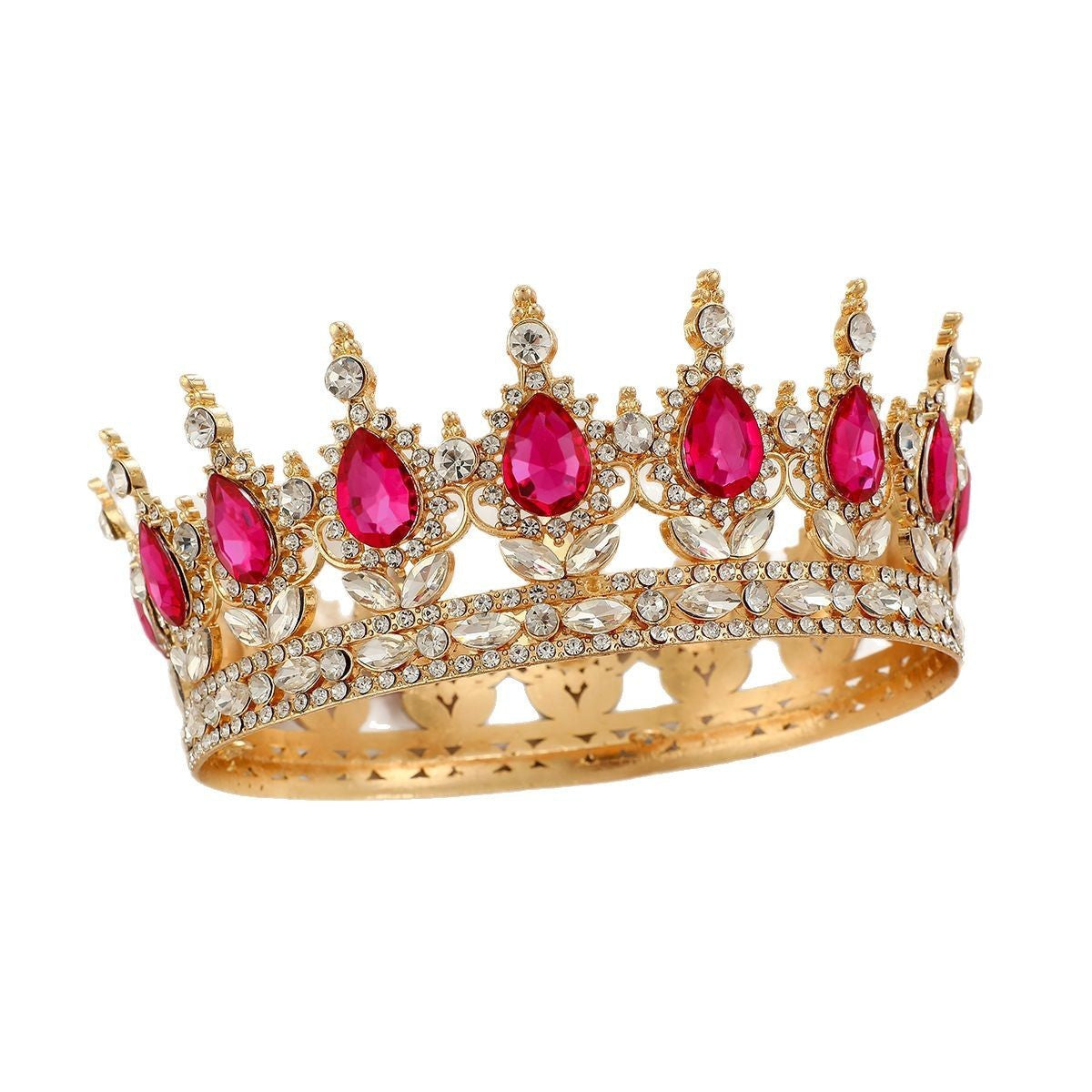Damen Glamouröse Krone Karnz
