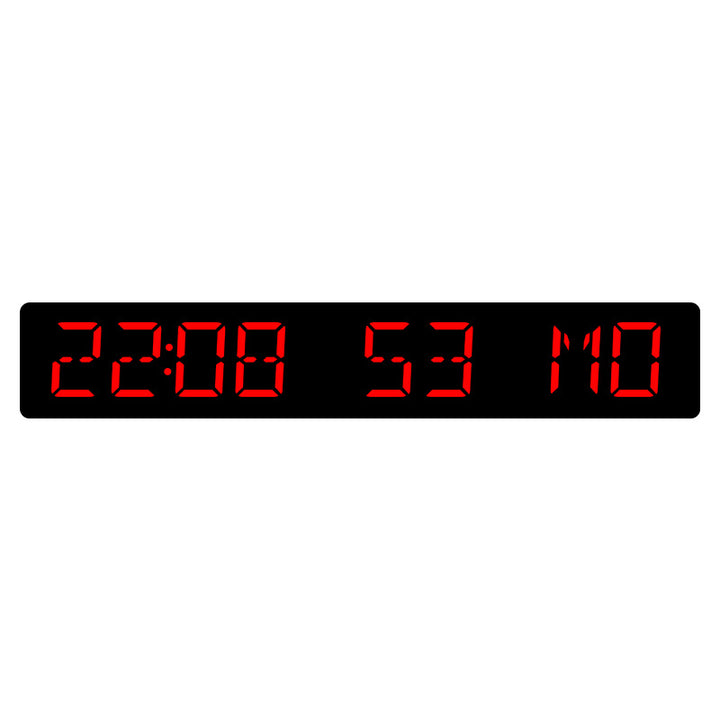Digitaler Wandwecker mit grossem LED-Display Karnz