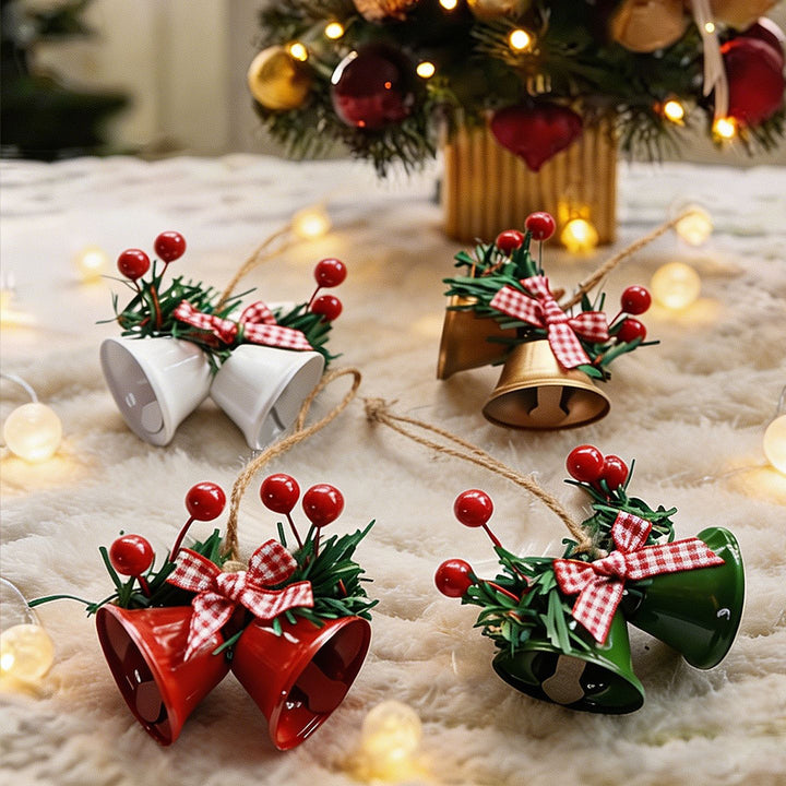 Nostalgische Weihnachtsklingel-Dekoration Karnz