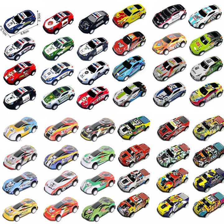 Miniatur Rückzieh-Rennwagen Sammlung Karnz