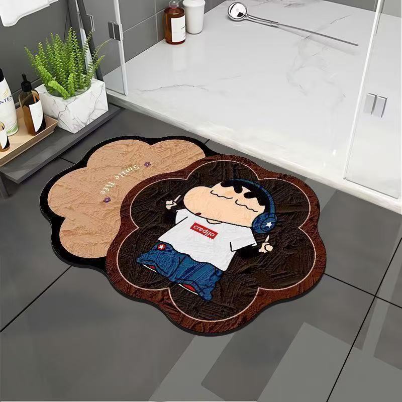 Cartoon-Thema Plush-Badmatte