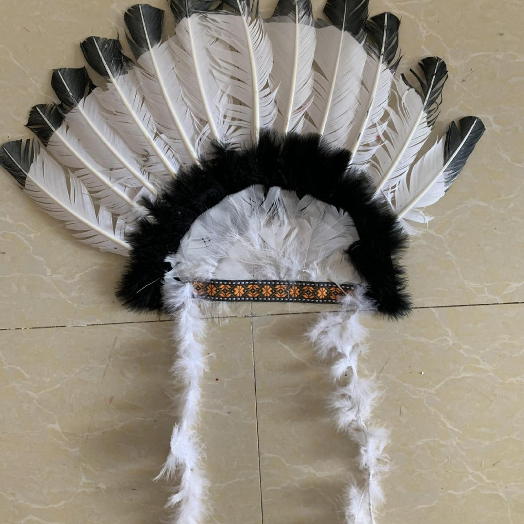 Indianischer Federkopfschmuck