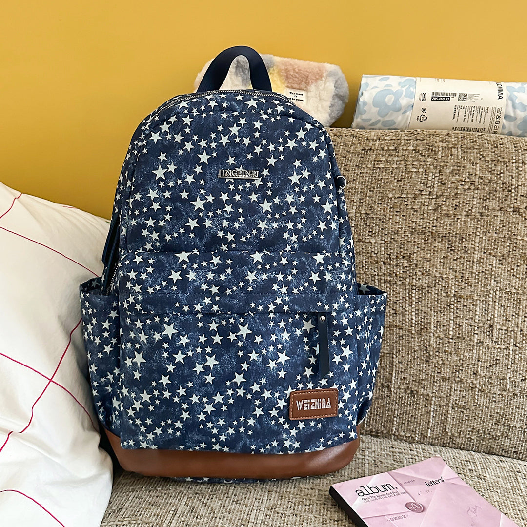 Stylische Stern-gedruckte Freizeit-Rucksack Karnz