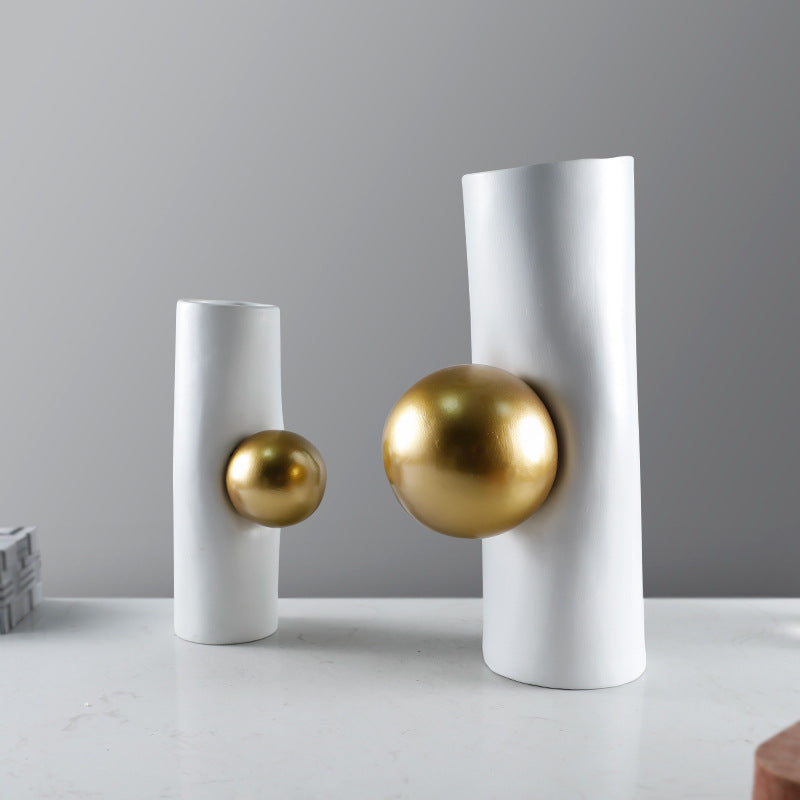 Skulptural Dekorativer Keramischer Vase