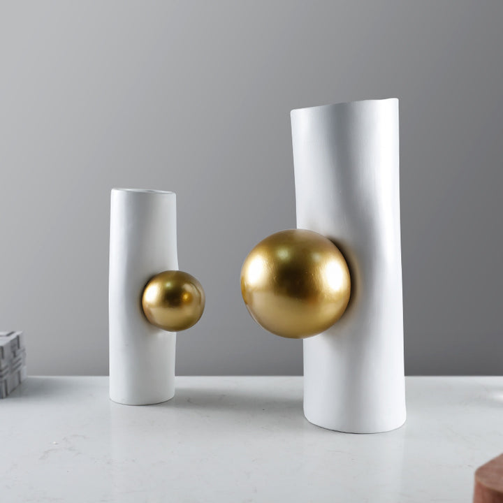 Skulptural Dekorativer Keramischer Vase