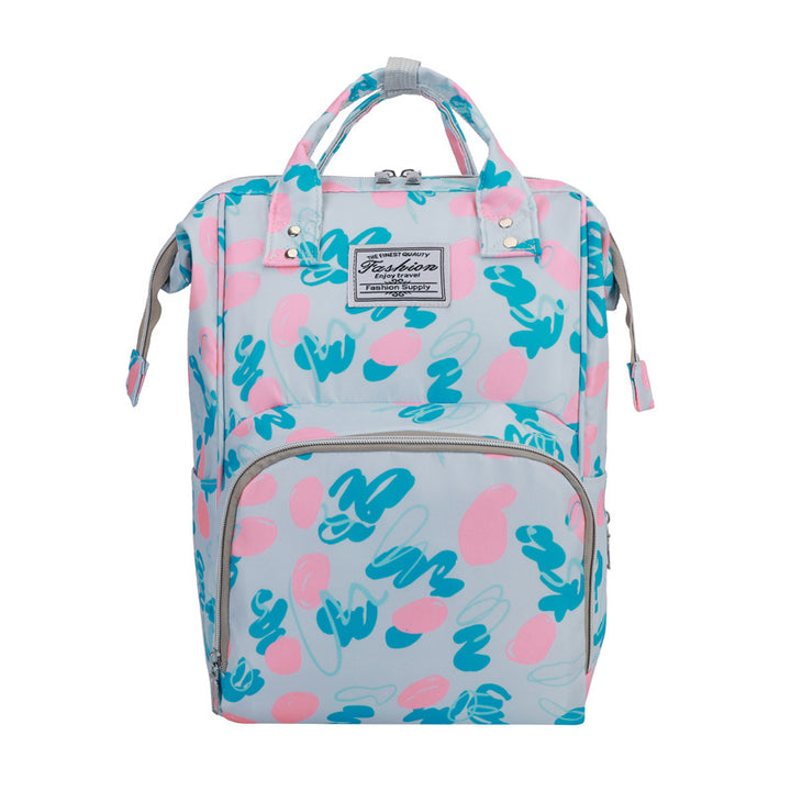 Stylische Blumenmuster Rucksack Karnz