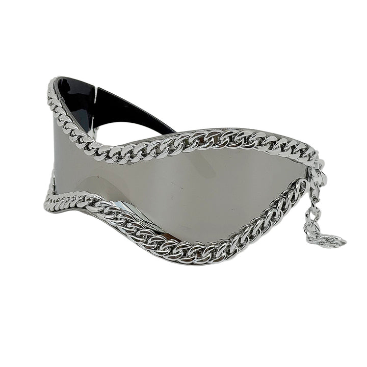 Damen modische Sonnenbrille mit Kettenrahmen Karnz