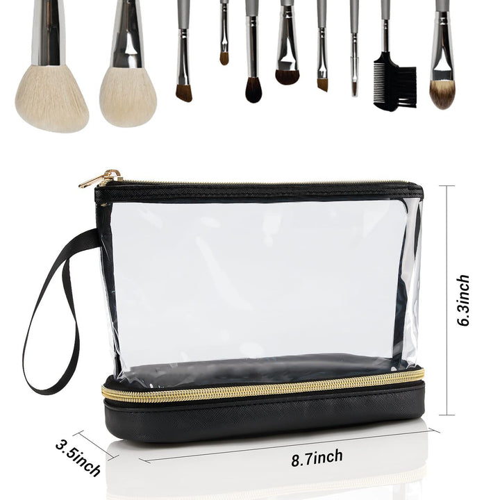 Durchsichtige Kosmetik Organizer-Tasche Karnz
