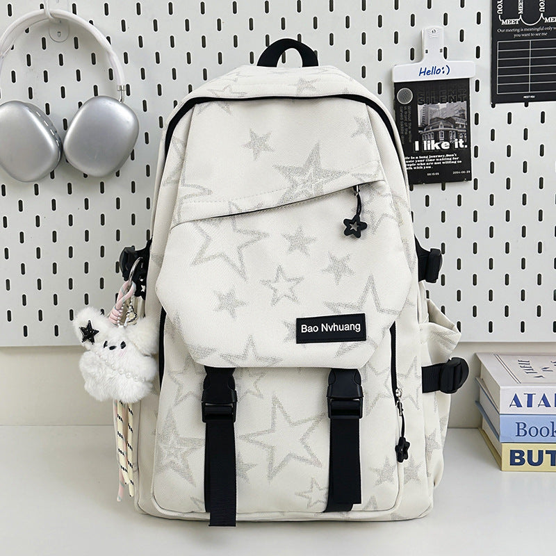 Stylischer Rucksack mit Sternenmuster Karnz 1791204674