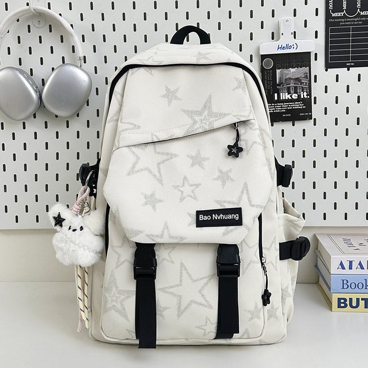 Stylischer Rucksack mit Sternenmuster Karnz 1791204674