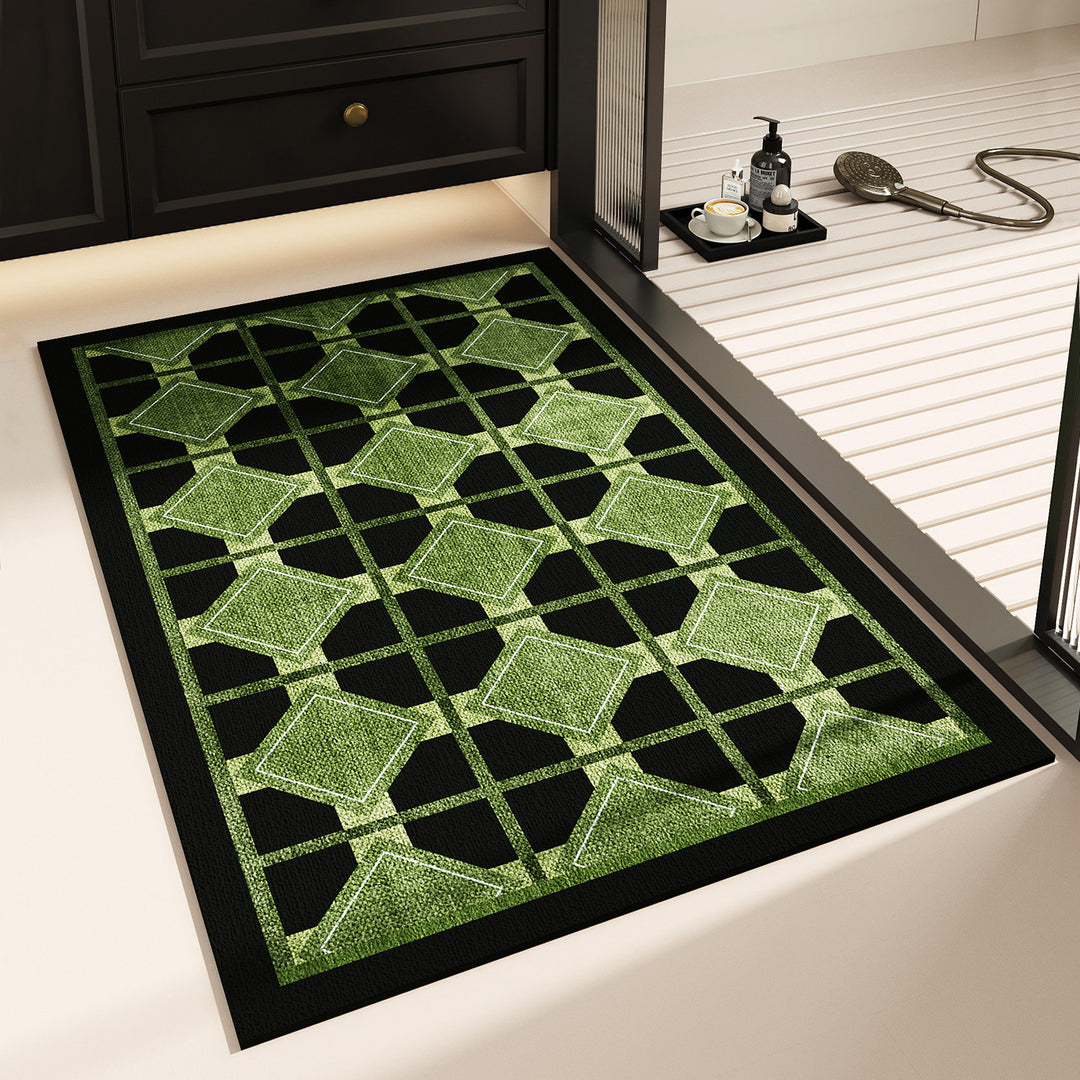 Zeitgenössischer geometrischer Design-Teppich für Zuhause