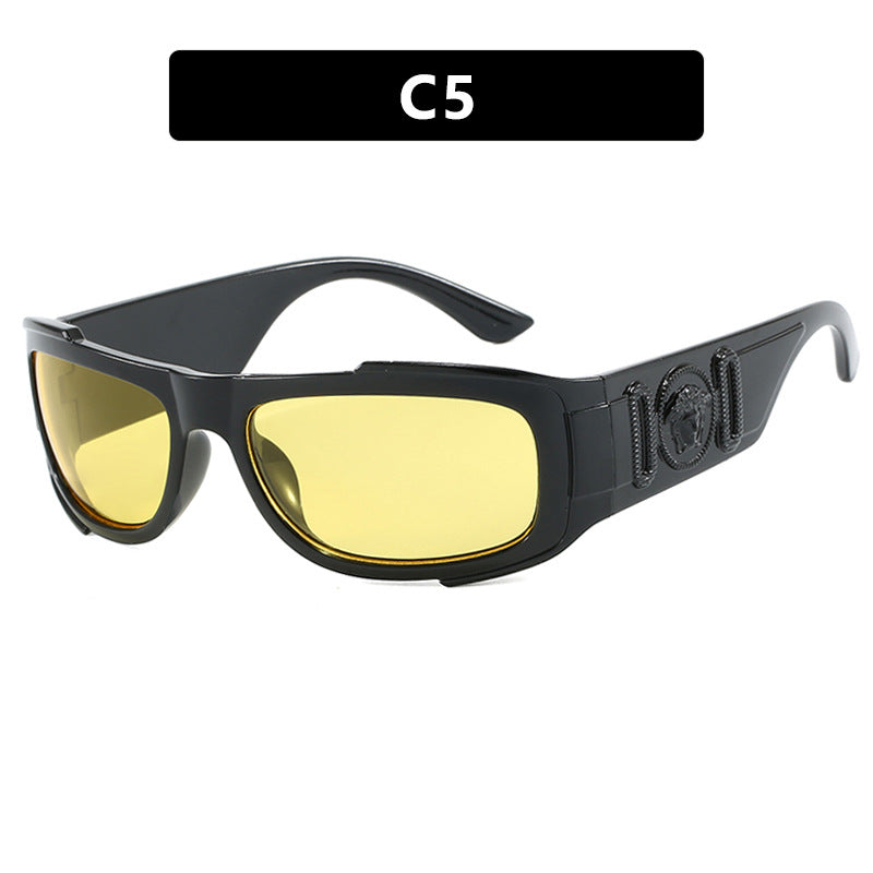 Damen sportliche Sonnenbrille mit ergonomischem Design und UV-Schutz Karnz