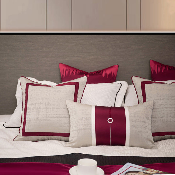Elegante Geflochtene Lederoute