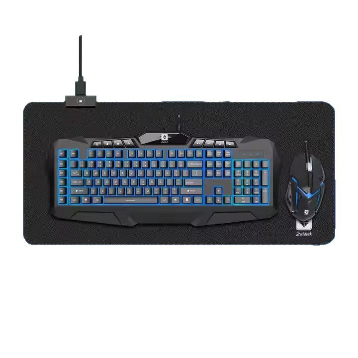 Gaming-Tastatur und Präzise Maus-Set Karnz