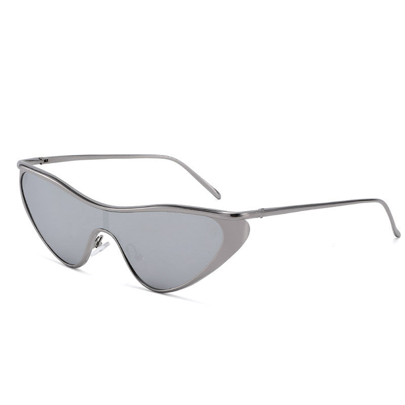Damen futuristische Sonnenbrille im schlanken Design Karnz