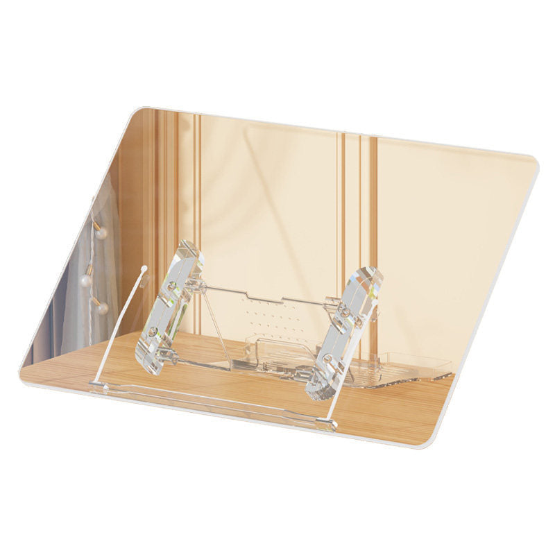 Transparenter Winkelformat Acryl Lesebuchständer
