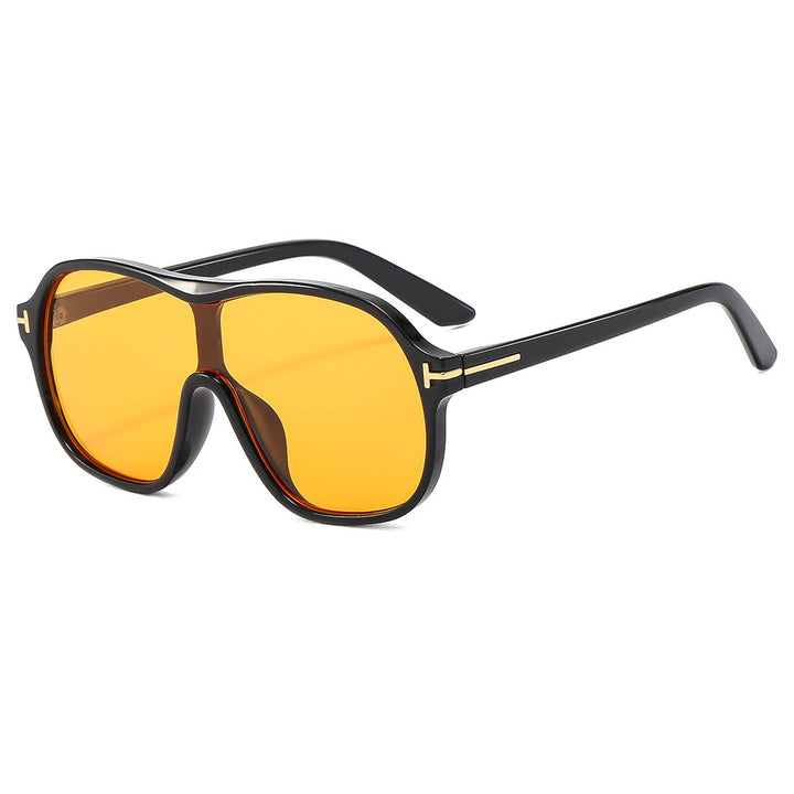 Oversized Urban Shield Sonnenbrille Karnz