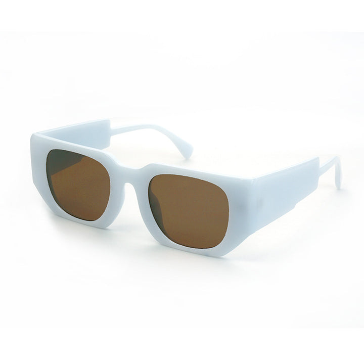 Damen Modische Sonnenbrille mit kantigem Rahmen und UV-Schutz Karnz