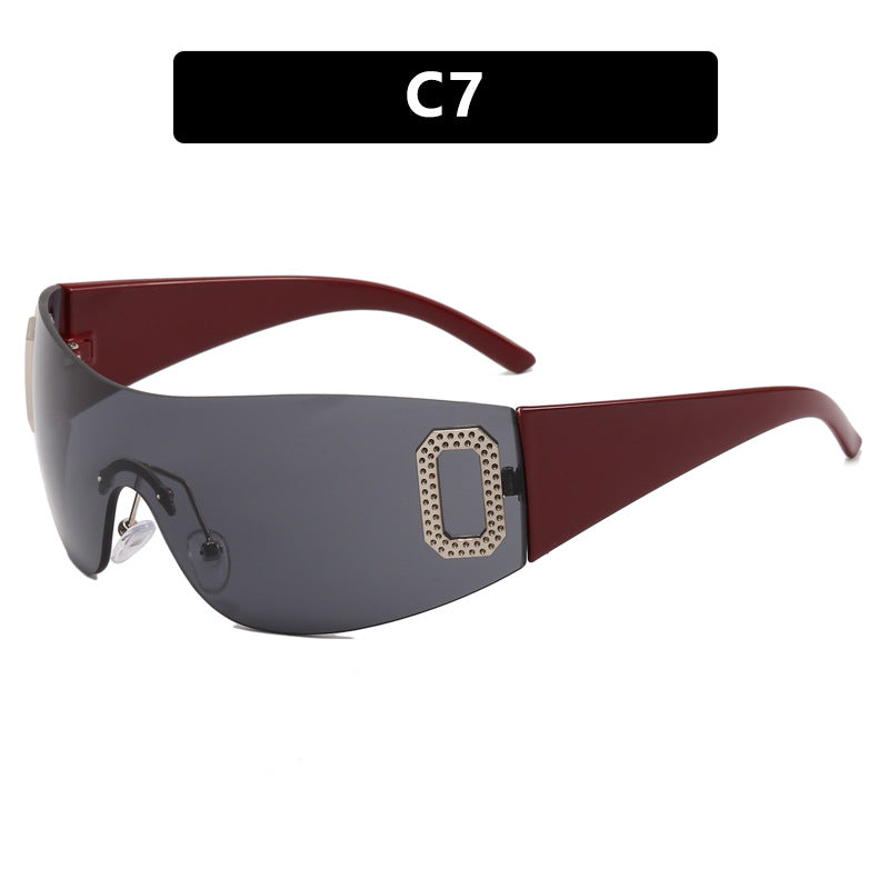 Damen sportliche modische Sonnenbrille mit elegantem Design und UV-Schutz Karnz