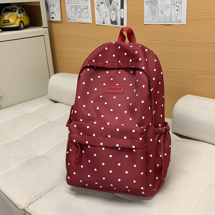 Stylischer Gepunkteter Rucksack Karnz 1791205577