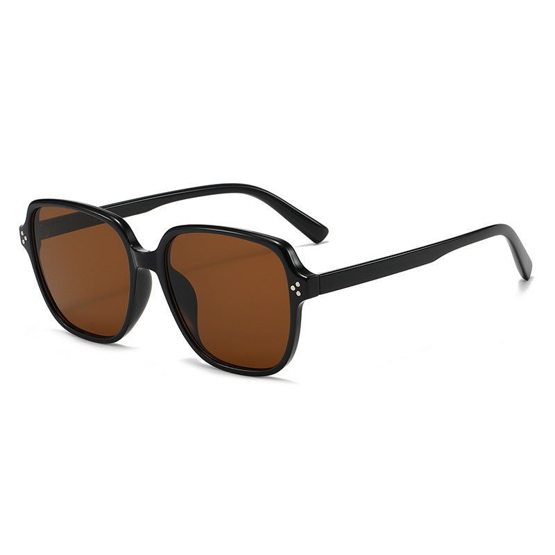 Moderne Quadratische Rahmen Sonnenbrille
