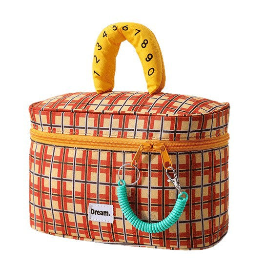 Stylische Mehrfachfächer Kosmetiktasche Karnz